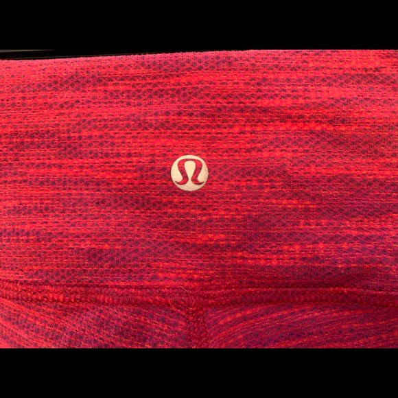 Lululemon 3/4 Luon Tights Size 8 - Picture 3 of 4
